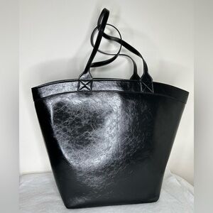 NWT SAM EDELMAN CIRCUS NY Black Malibu Tote Handbag